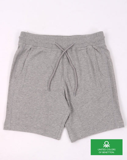 Benetton Sweatshorts Grau