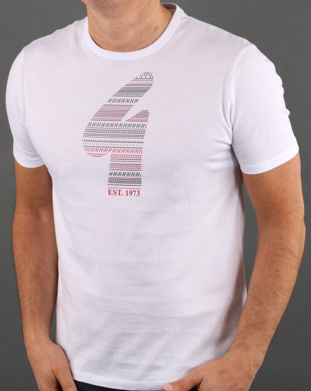 Gabicci Vintage Isle T-Shirt Weiß