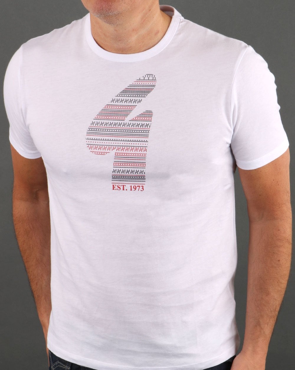 Gabicci Vintage Isle T-Shirt Weiß