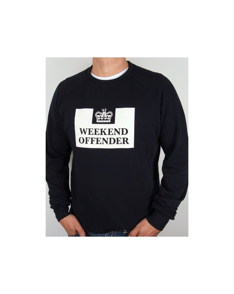 Weekend Offender Penitentiary Sweatshirt Navy