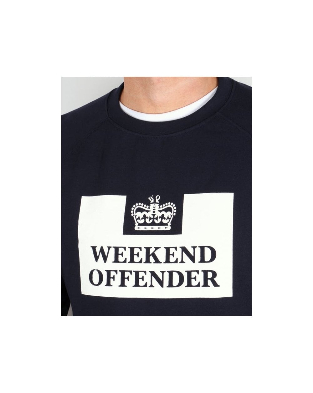 Weekend Offender Penitentiary Sweatshirt Marineblau