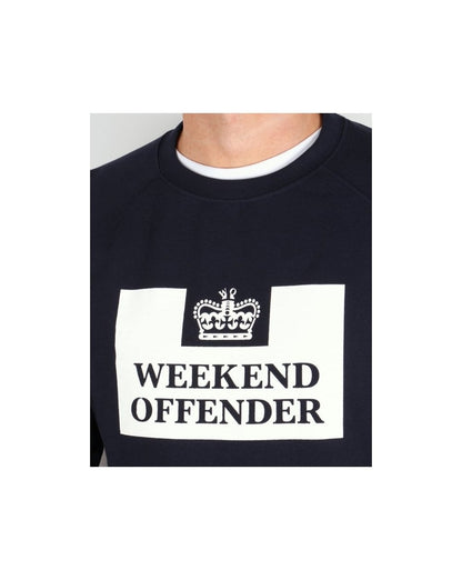 Weekend Offender Penitentiary Sweatshirt Marineblau