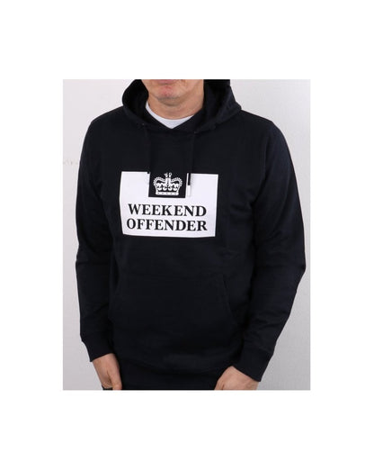 Weekend Offender Hm Service Classic Kapuzenpullover Marineblau