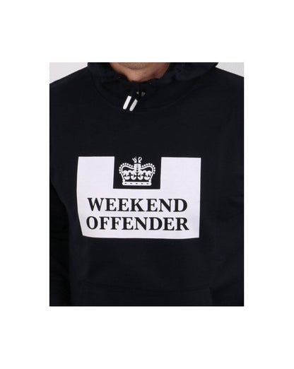 Weekend Offender Hm Service Classic Kapuzenpullover Marineblau