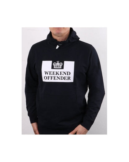 Weekend Offender Hm Service Classic Kapuzenpullover Marineblau