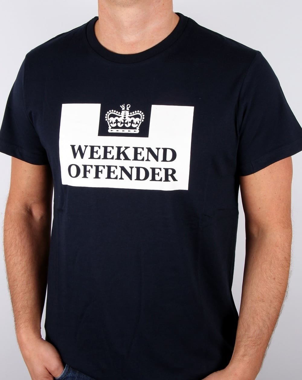 Weekend Offender Prison T-shirt Navy
