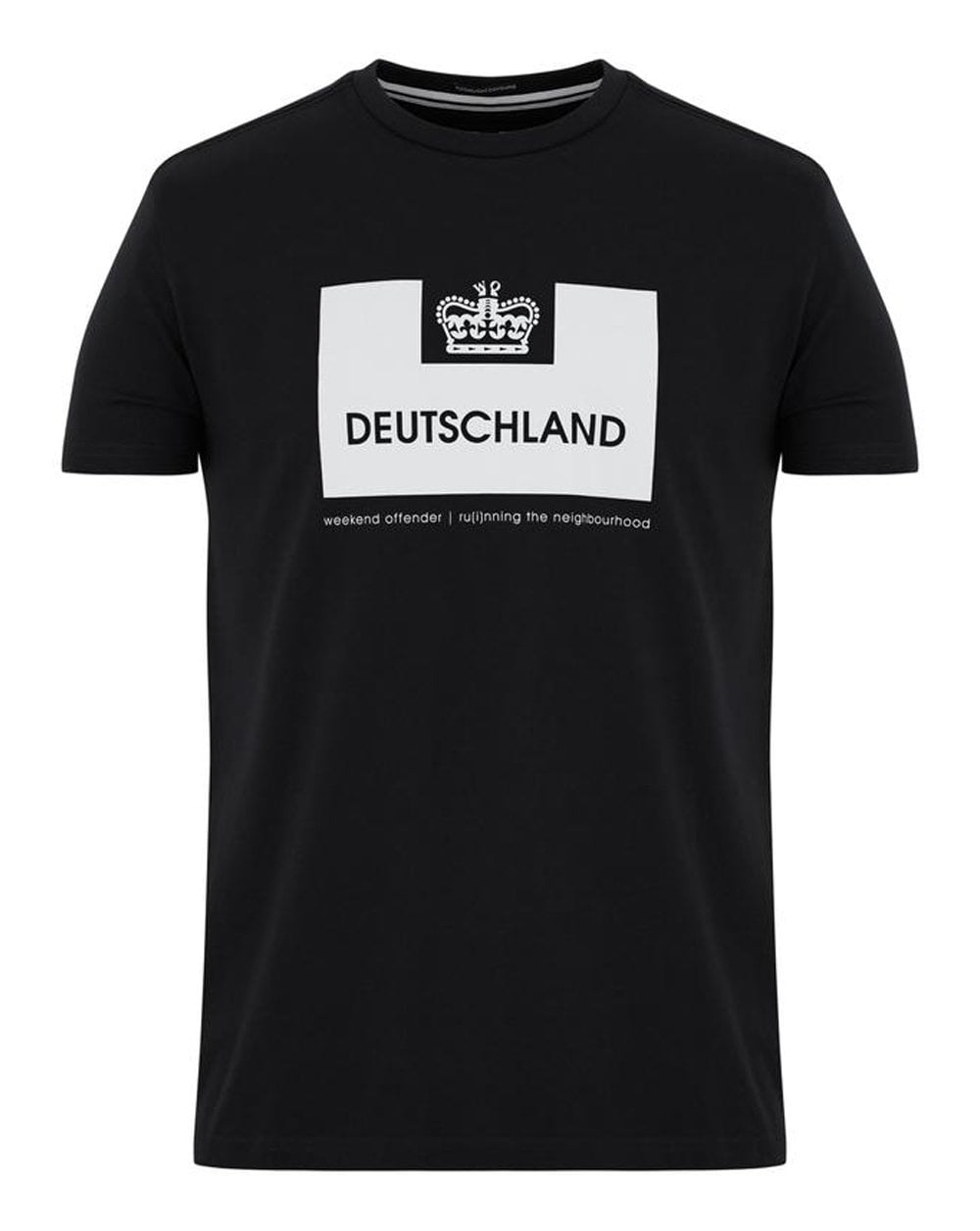 Weekend Offender Deutschland City Series T-Shirt Schwarz