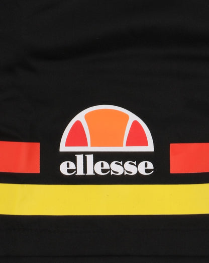 Ellesse – Retro-Badeshorts in Schwarz