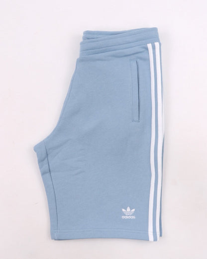 Adidas Originals – Shorts mit 3 Streifen, Himmelblau