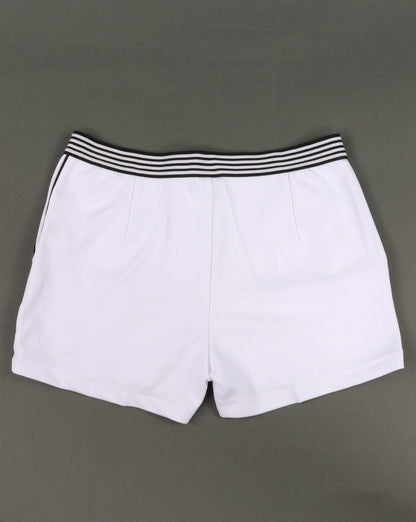 Ellesse – 80er-Tennisshorts in Weiß