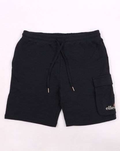 Ellesse – Cargo-Sweatshorts in Marineblau