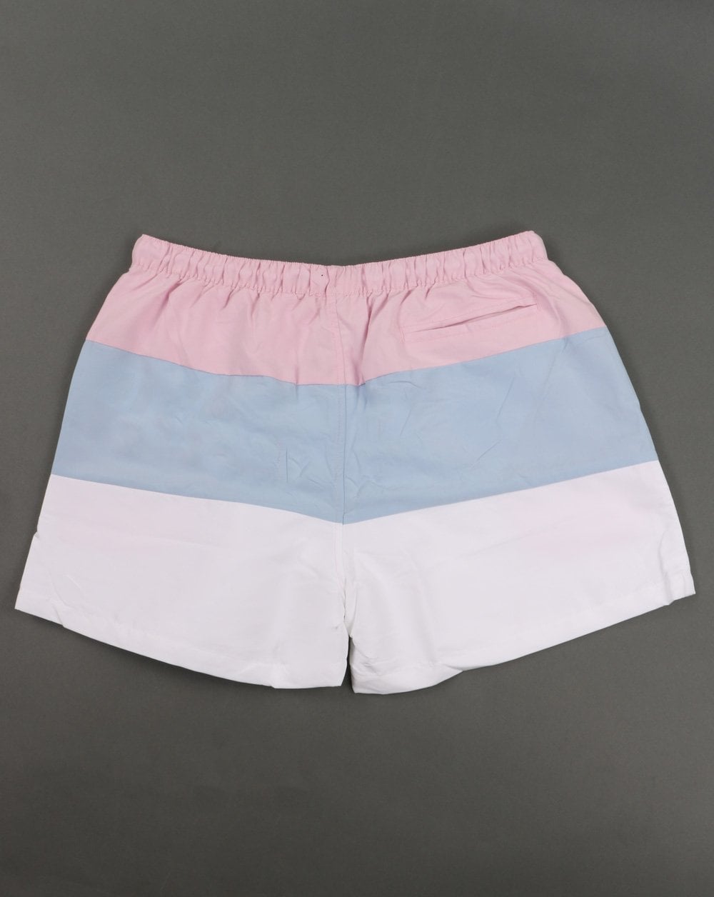 Ellesse – Cielo Badeshorts Rosa, Himmelblau &amp; Weiß