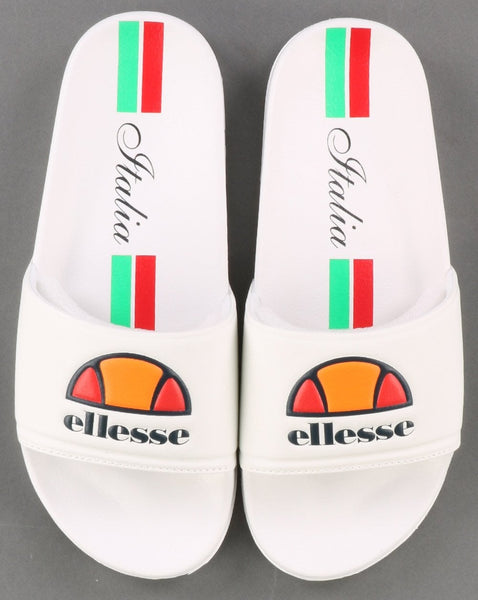 Ellesse Joga Slides White/Green