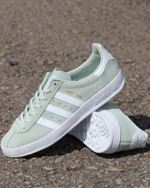 Adidas Broomfield Trainers Linen Green/White