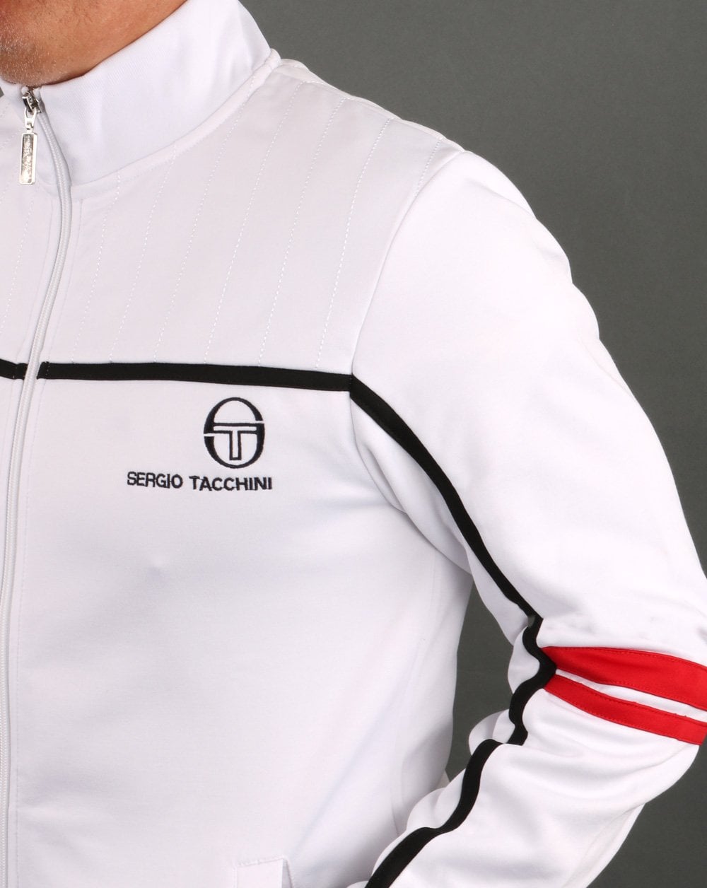 Sergio Tacchini Frankie Track Top White
