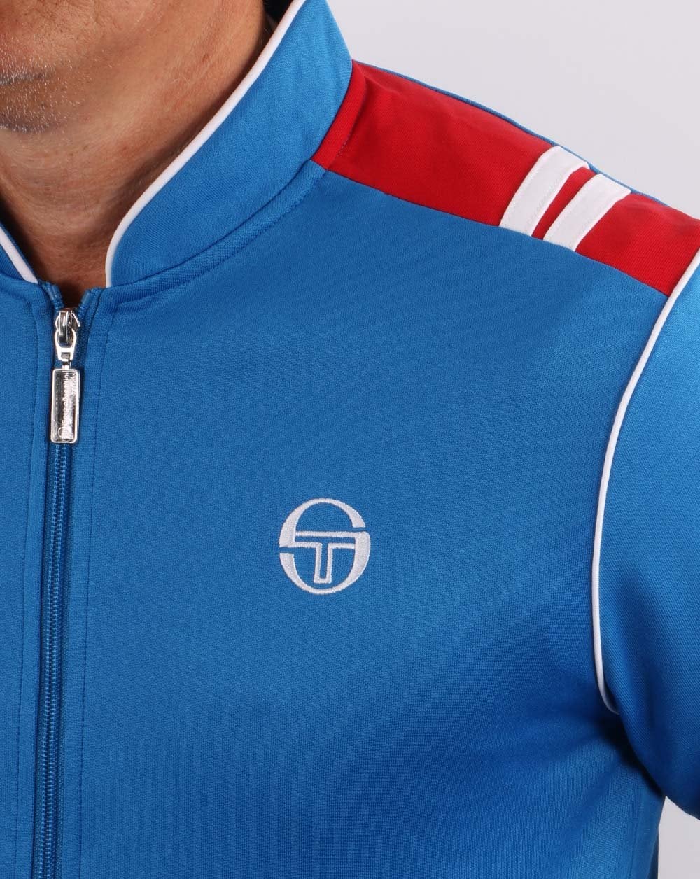 Sergio Tacchini Sammy Trainingsjacke Französischblau/Rot