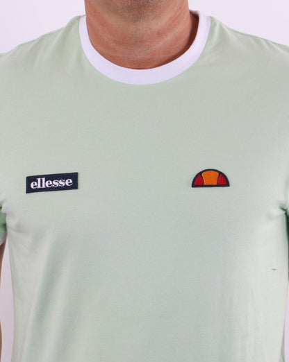 Ellesse Ringer T-Shirt Hellgrün