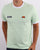 Ellesse Ringer T Shirt Light Green
