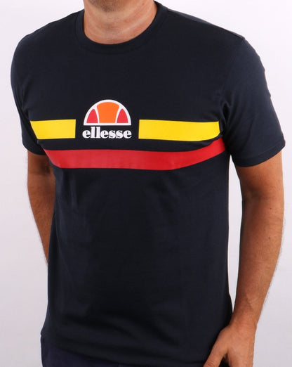 Ellesse – Aprela – T-Shirt in Marineblau