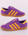 Adidas Hamburg Trainers Purple/ Gold