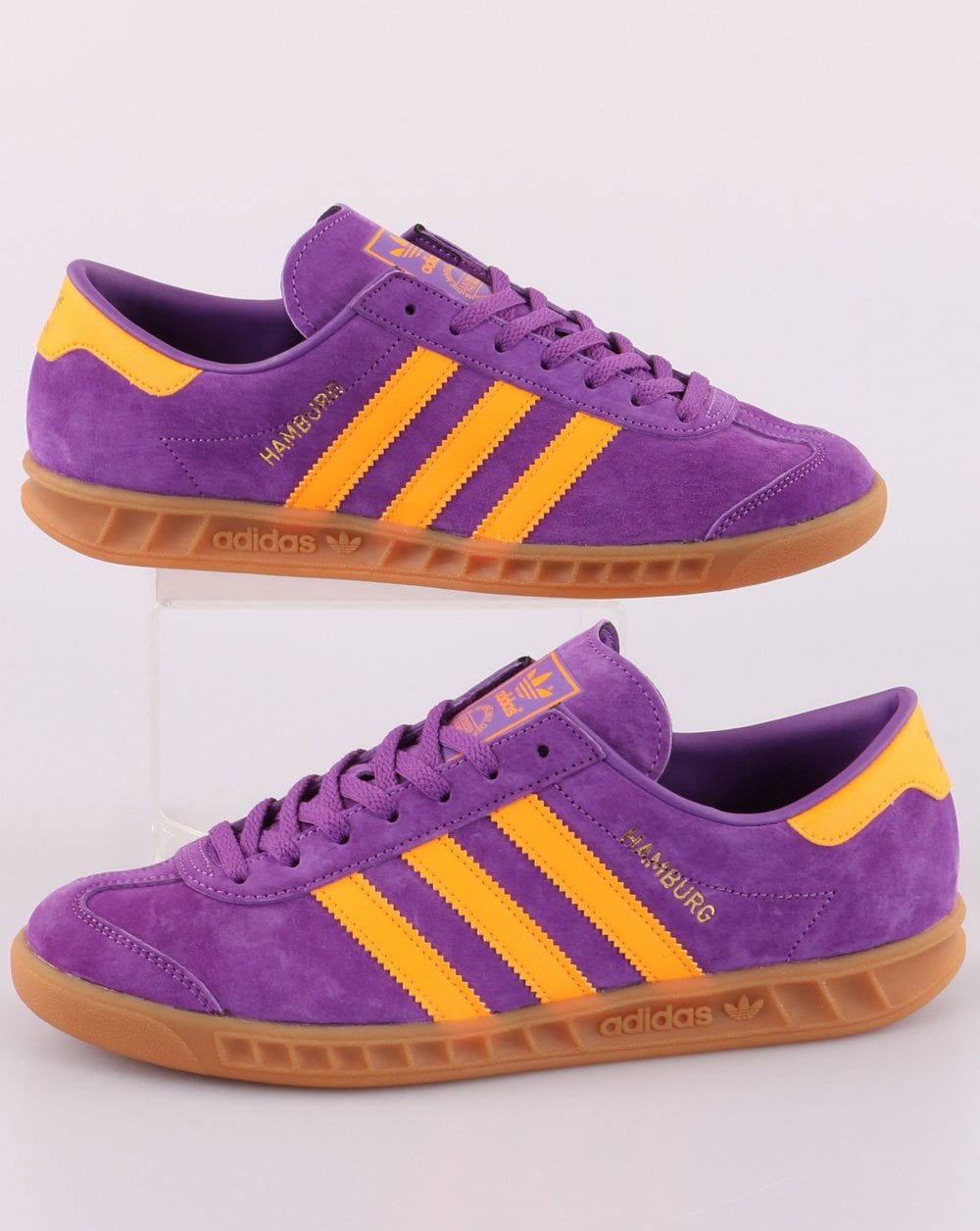 Adidas Hamburg Trainers Purple/ Gold