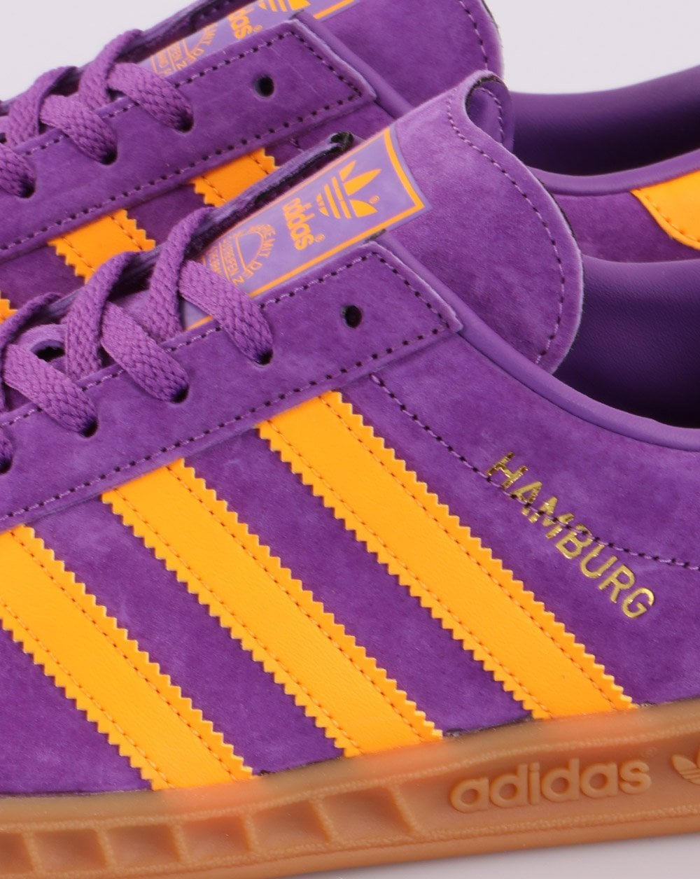 Adidas Hamburg Sneakers Lila/Gold