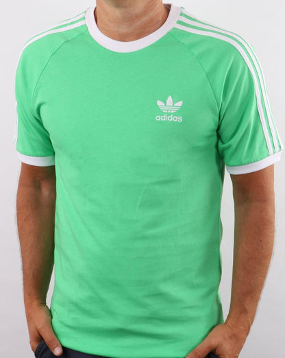 Adidas Originals 3-Streifen T-Shirt frisches Grün
