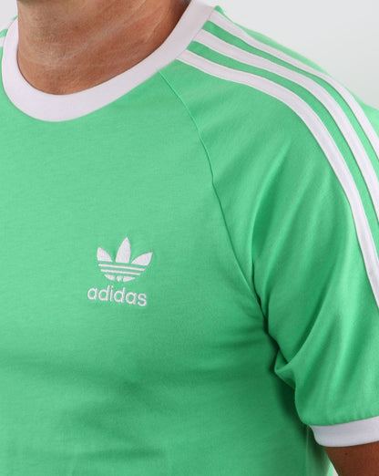 Adidas Originals 3-Streifen T-Shirt frisches Grün