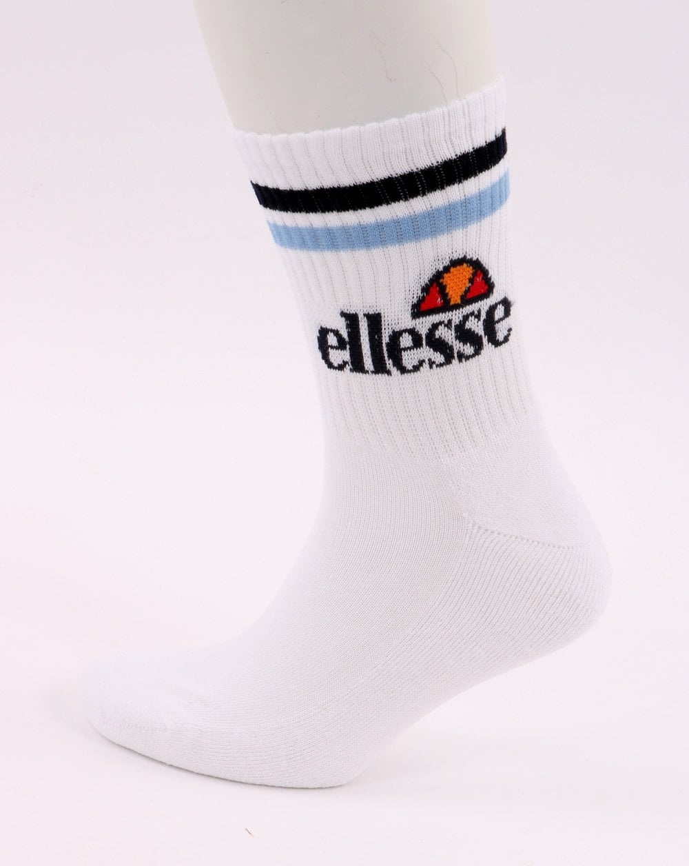 Ellesse Pullo 3 Pack Socks White/navy