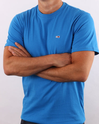 Tommy Jeans T-Shirt Liberty Blau