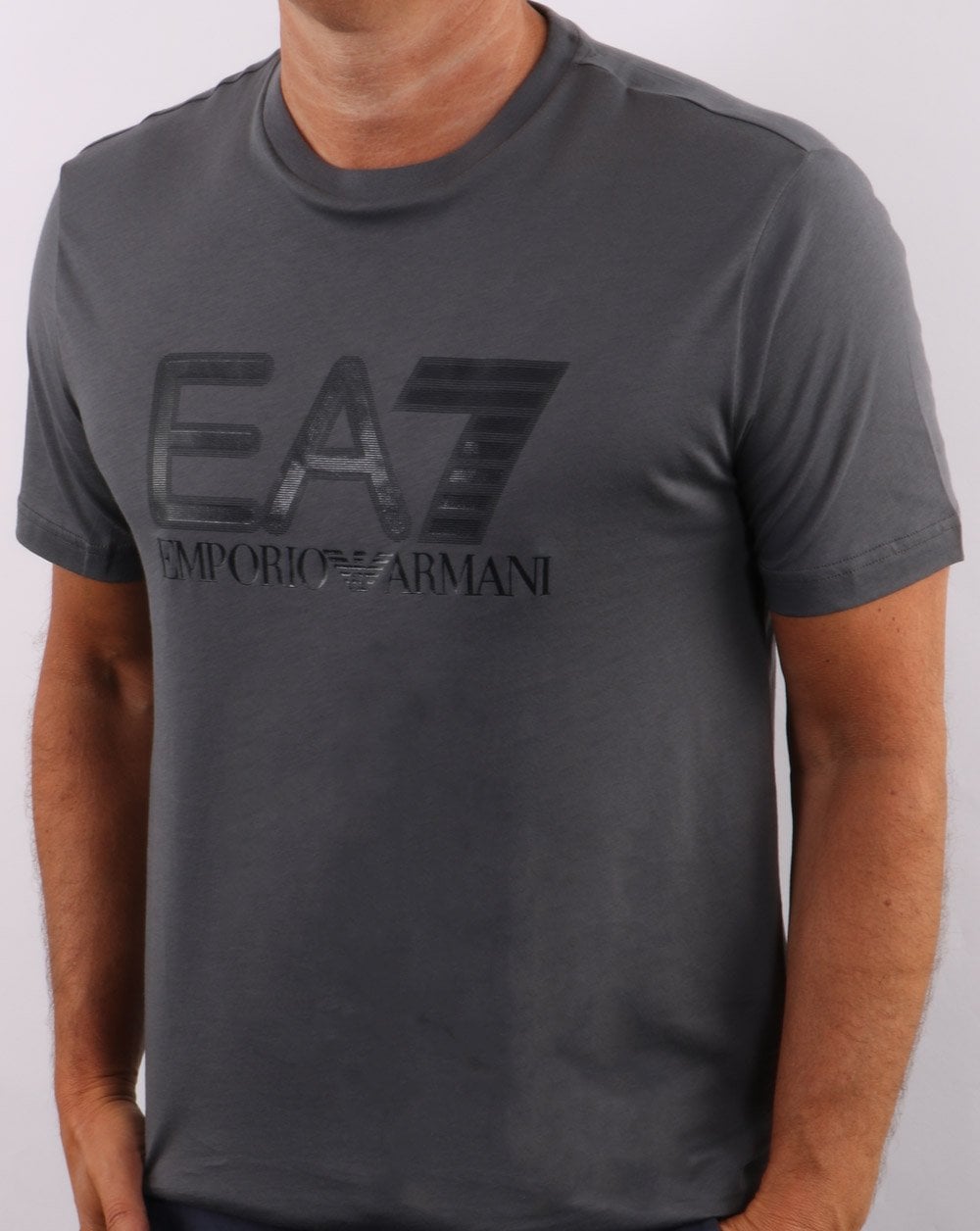 Ea7 T-shirt Charcoal Grey