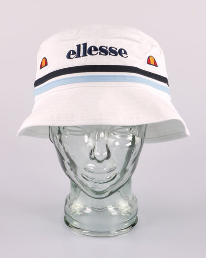 Ellesse Lorenzo Bucket Hat Weiß/Marineblau/Himmelblau