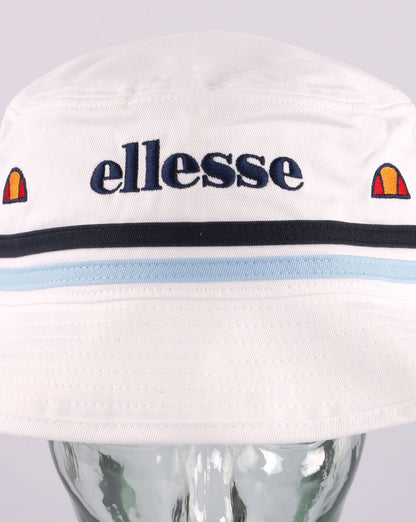 Ellesse Lorenzo Bucket Hat Weiß/Marineblau/Himmelblau