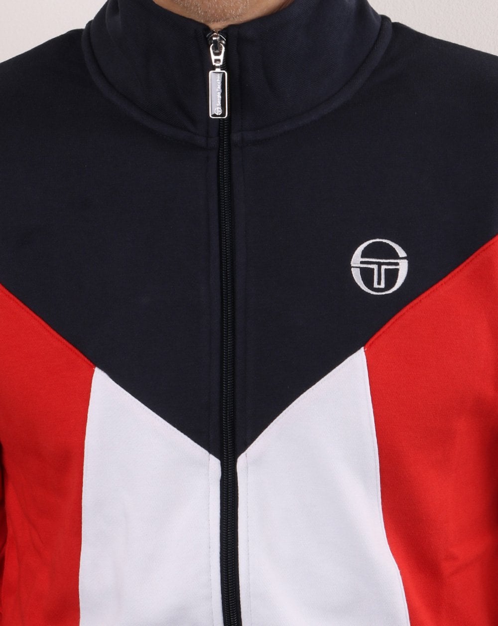 Sergio Tacchini Vero Track Top Marine/Weiß/Rot