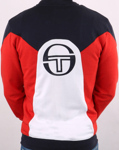 Sergio Tacchini Vero Track Top Marine/Weiß/Rot