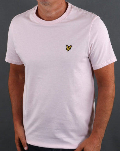 Lyle And Scott – T-Shirt in Stonewash-Rosa