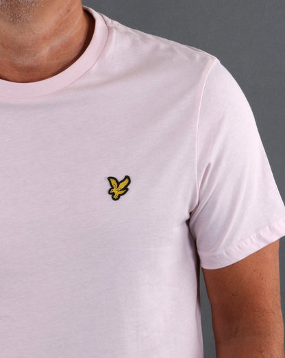 Lyle And Scott – T-Shirt in Stonewash-Rosa