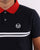 Sergio Tacchini Supermac Polo Shirt Navy/Red