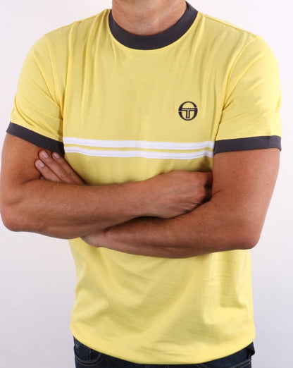 Sergio Tacchini Supermac T-Shirt Gelb