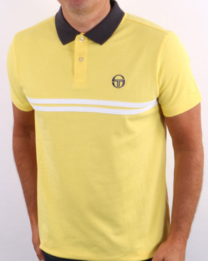 Sergio Tacchini Supermac Poloshirt Gelb