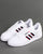 Adidas Continental 80 Trainers White - Navy Red Stripes