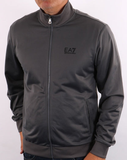 Emporio Armani EA7 Polyester Trainingsanzug Metallgrau