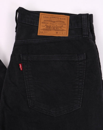 Levi's 511 Slim Cordhose Dark Knight