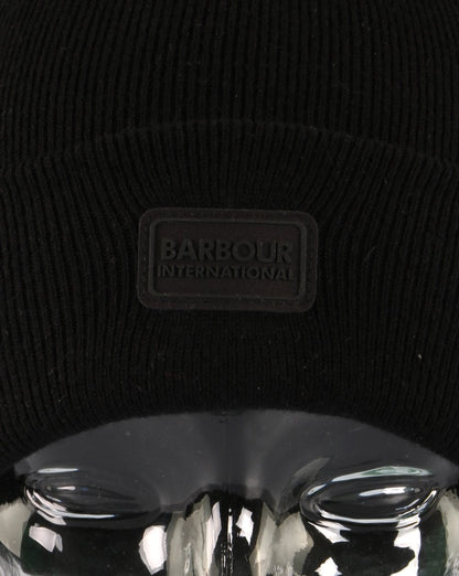 Barbour International Sensor Strickmütze Schwarz