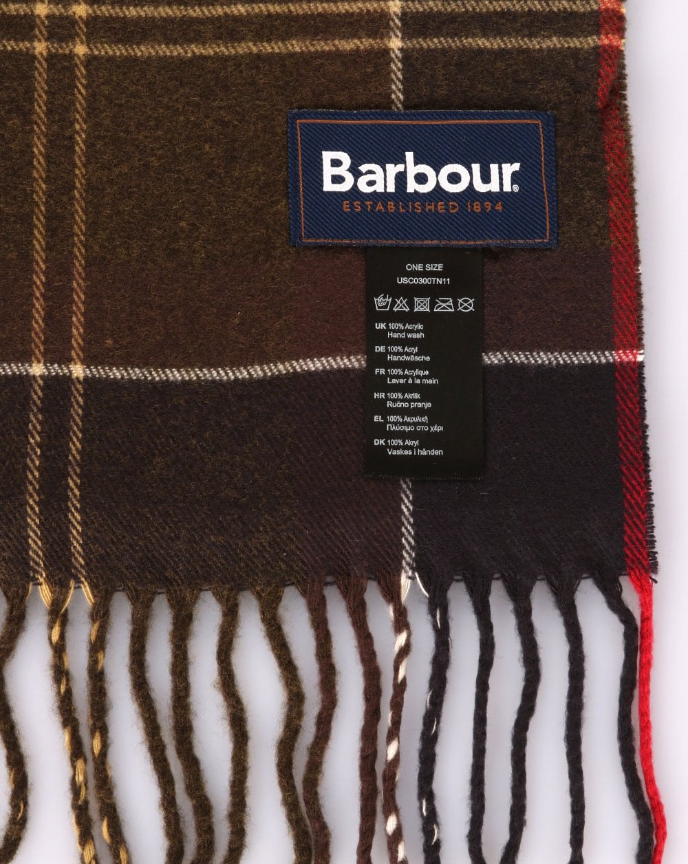 Barbour Galingale Schal Klassischer Tartan