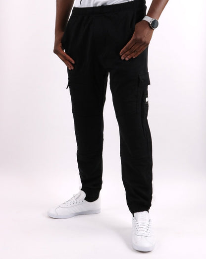 Weekend Offender Kwale Cargo-Jogginghose, Schwarz