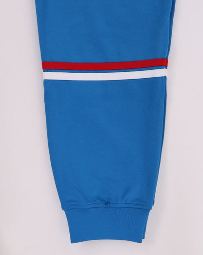 Sergio Tacchini Cuffed Track Pants Französisch Blau/Rot