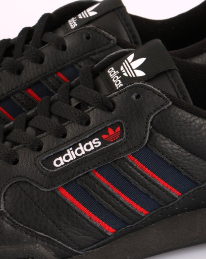 Adidas Continental 80 Stripes Sneakers Schwarz/Marineblau/Rot