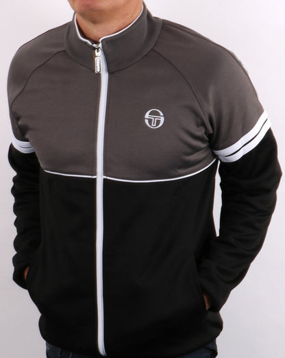 Sergio Tacchini Orion Trainingsjacke Anthrazit/Schwarz