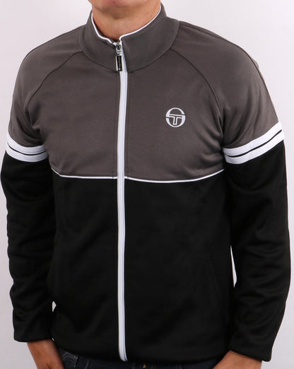 Sergio Tacchini Orion Trainingsjacke Anthrazit/Schwarz